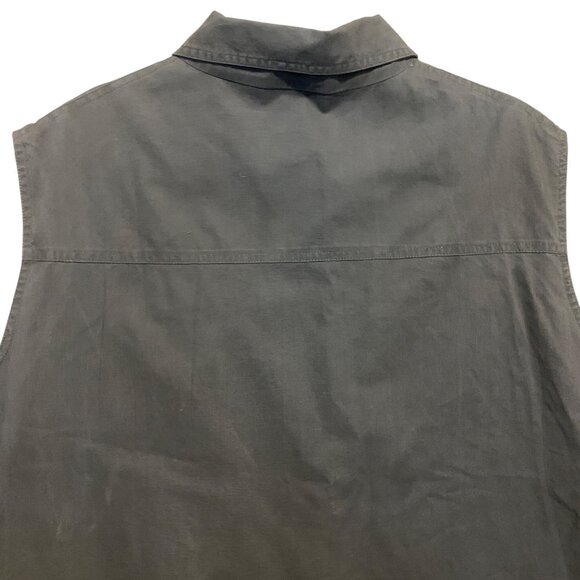 Tag Safari Men's Vest Gray Sz M Outdoor Hunting Utility Multiple Pockets Gorp - Picture 8 of 16